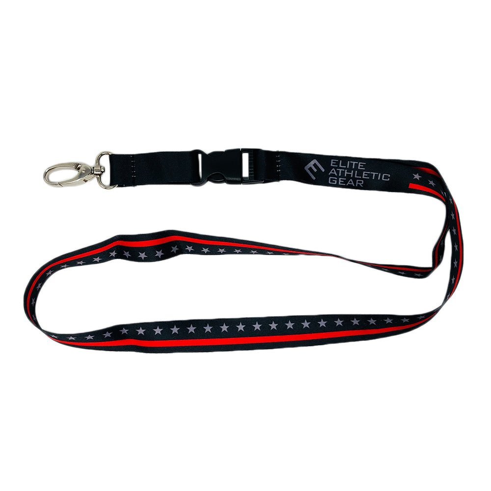 Thin Red Line Lanyard - Maximum Velocity Sports