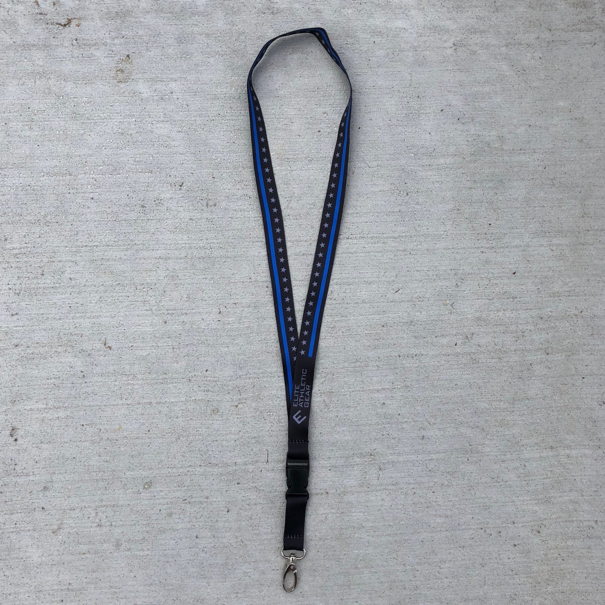 Thin Blue Line Lanyard - Maximum Velocity Sports