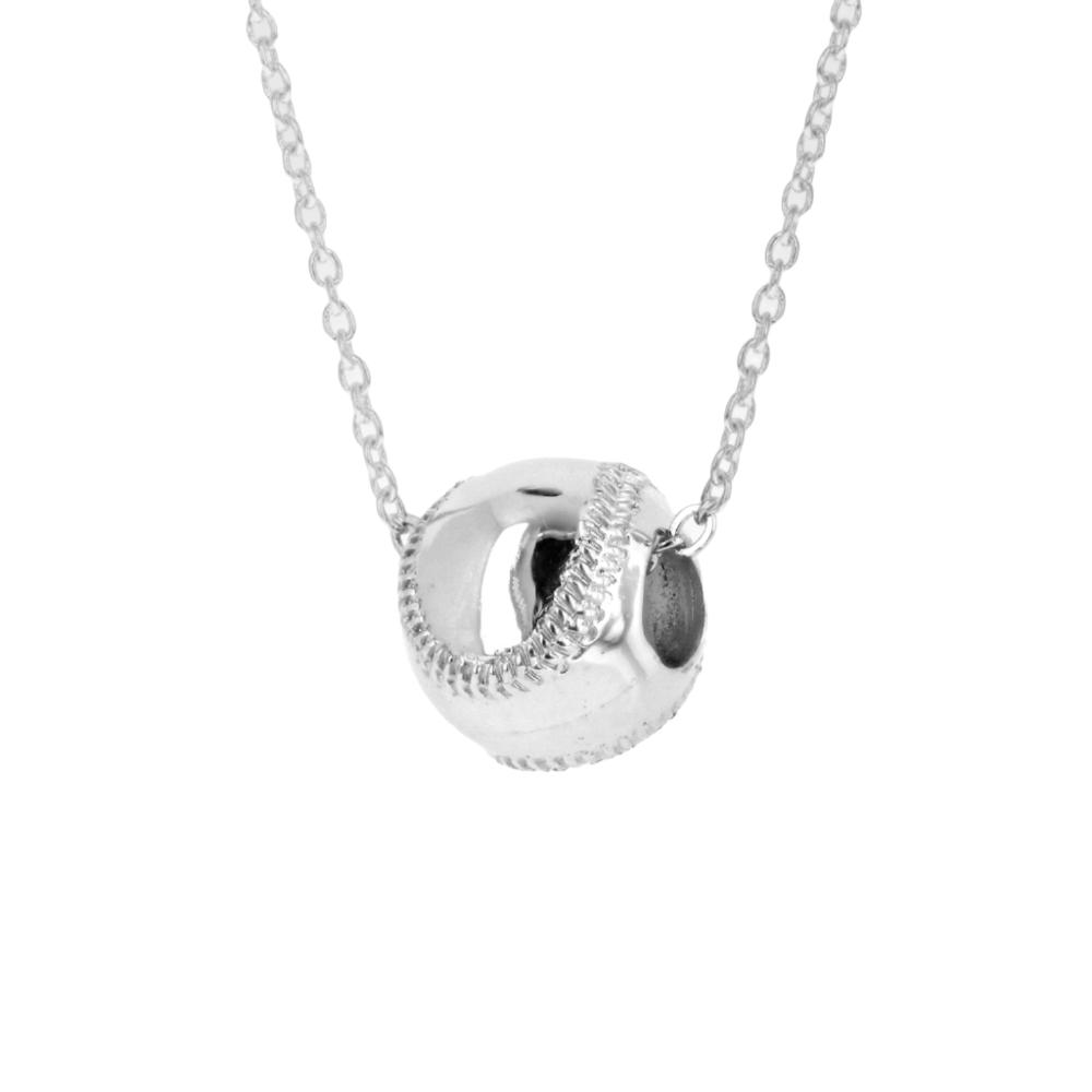 Two Seam Baseball Necklace - Maximum Velocity Sports