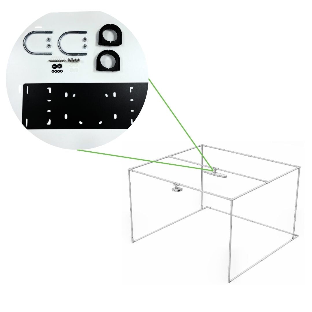 Universal Launch Monitor Enclosure Flush Mount - Maximum Velocity Sports