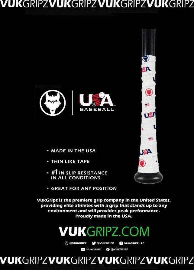 USA Baseball Bat Grip Tape (Team USA) - Maximum Velocity Sports