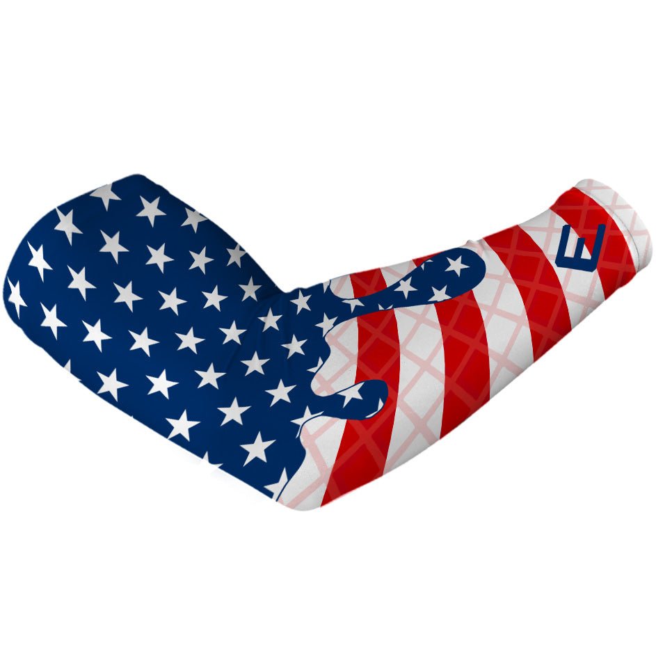 USA Flag Ice Cream Arm Sleeve - Maximum Velocity Sports