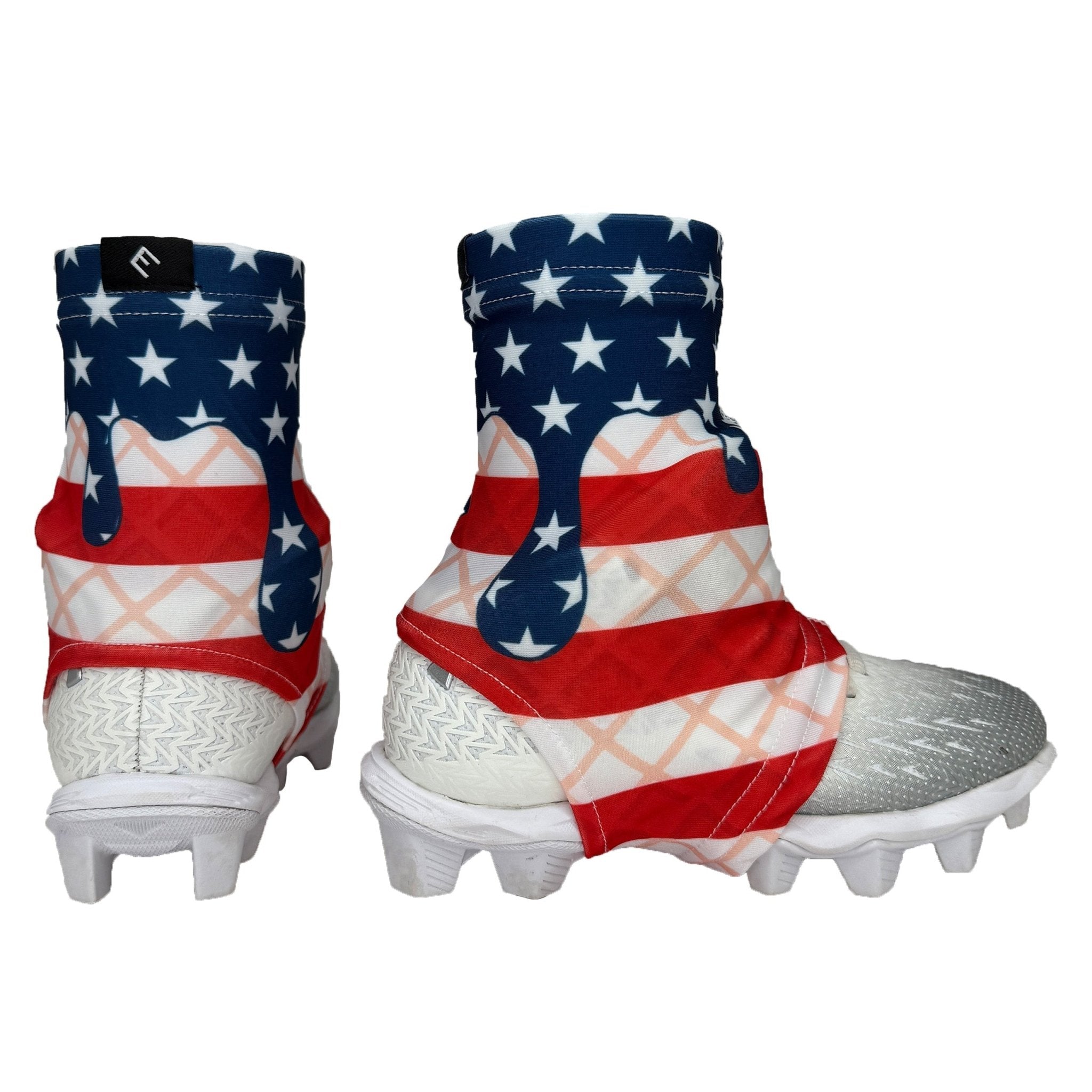 USA Flag Ice Cream Cleat Covers (Spats) - Maximum Velocity Sports