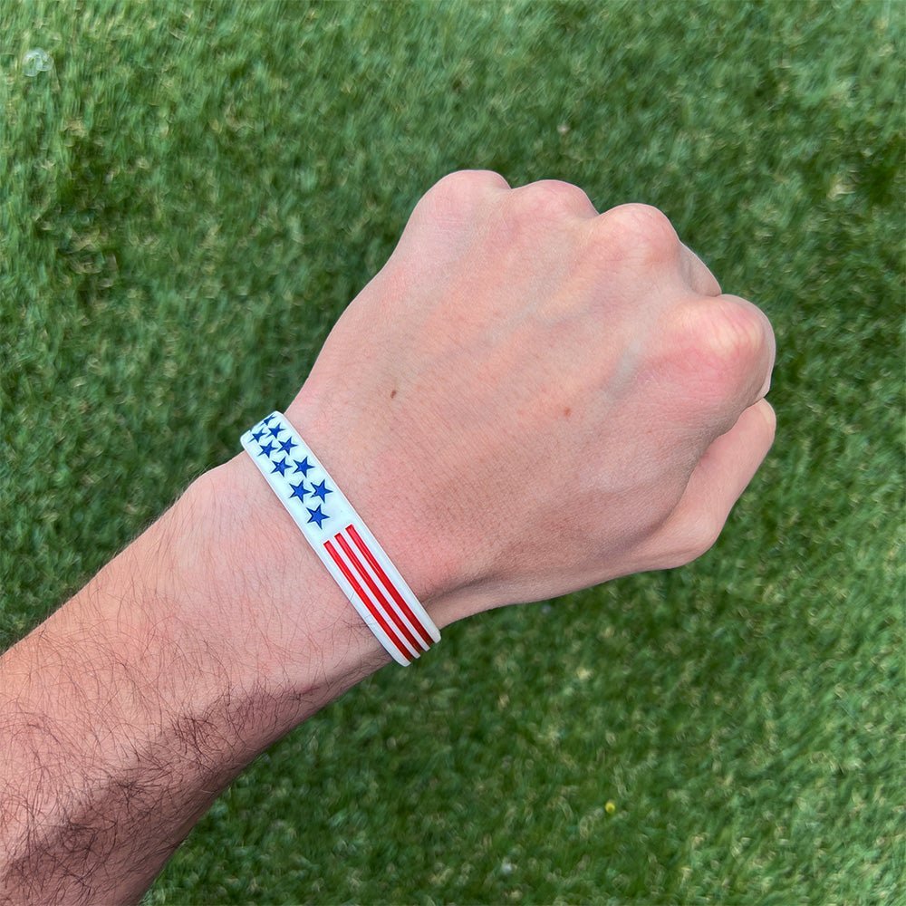 USA Flag Wristband - Maximum Velocity Sports