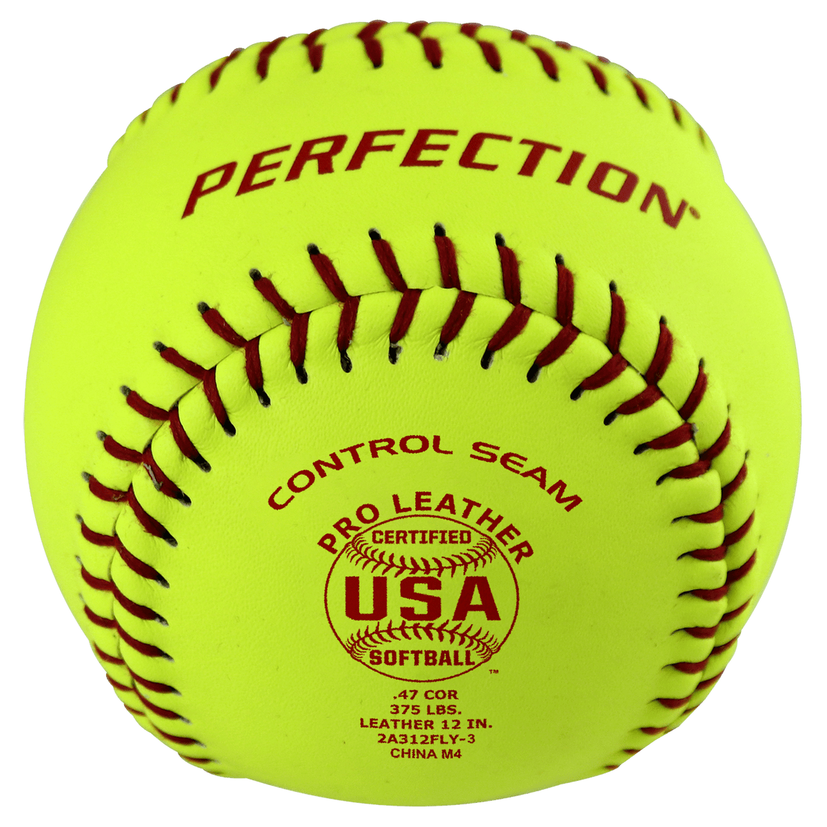 USA Leather Fastpitch Softballs - 1 Dozen - Maximum Velocity Sports