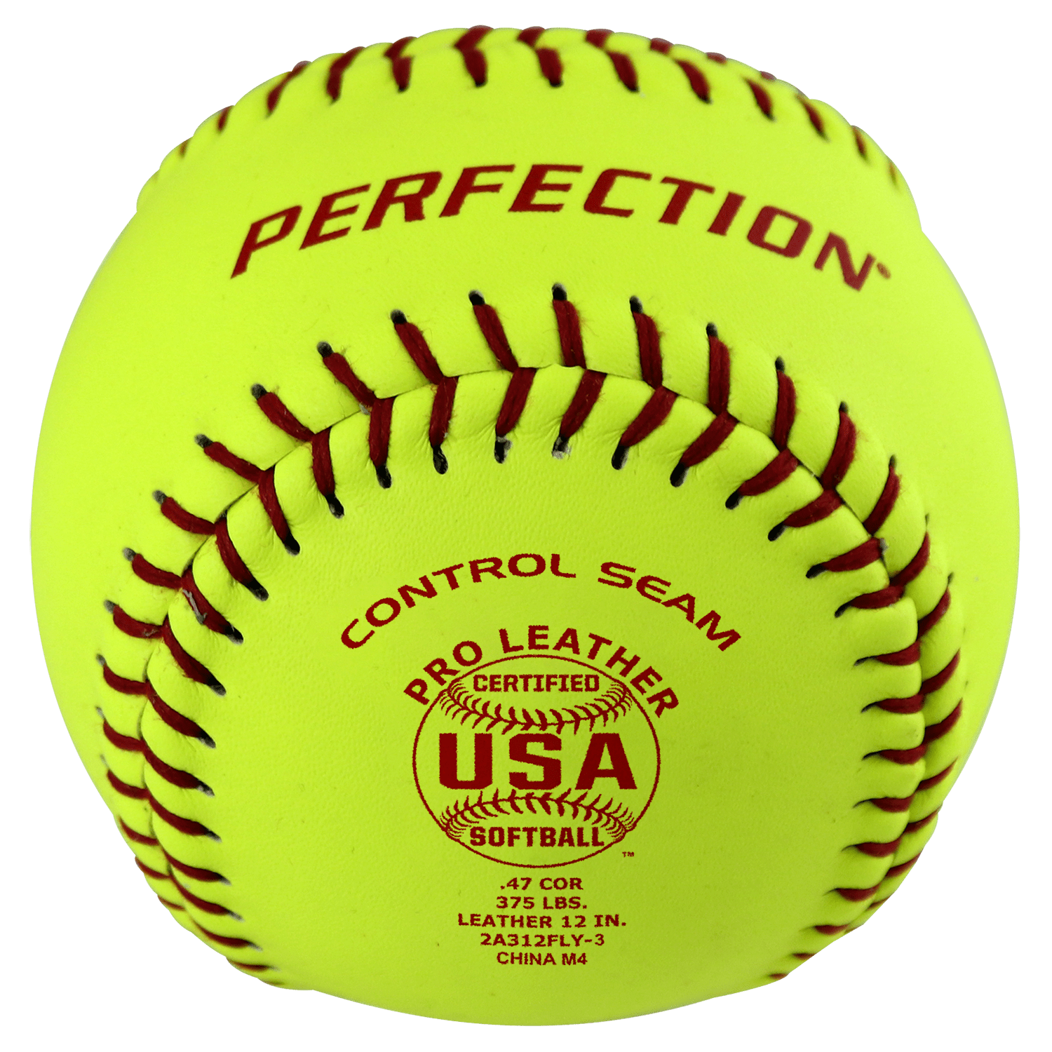 USA Leather Fastpitch Softballs - 1 Dozen - Maximum Velocity Sports