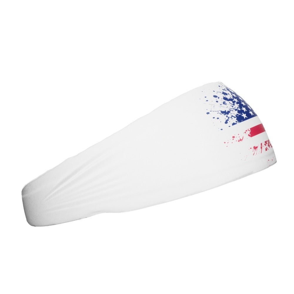 USA Splattered Headband - Maximum Velocity Sports