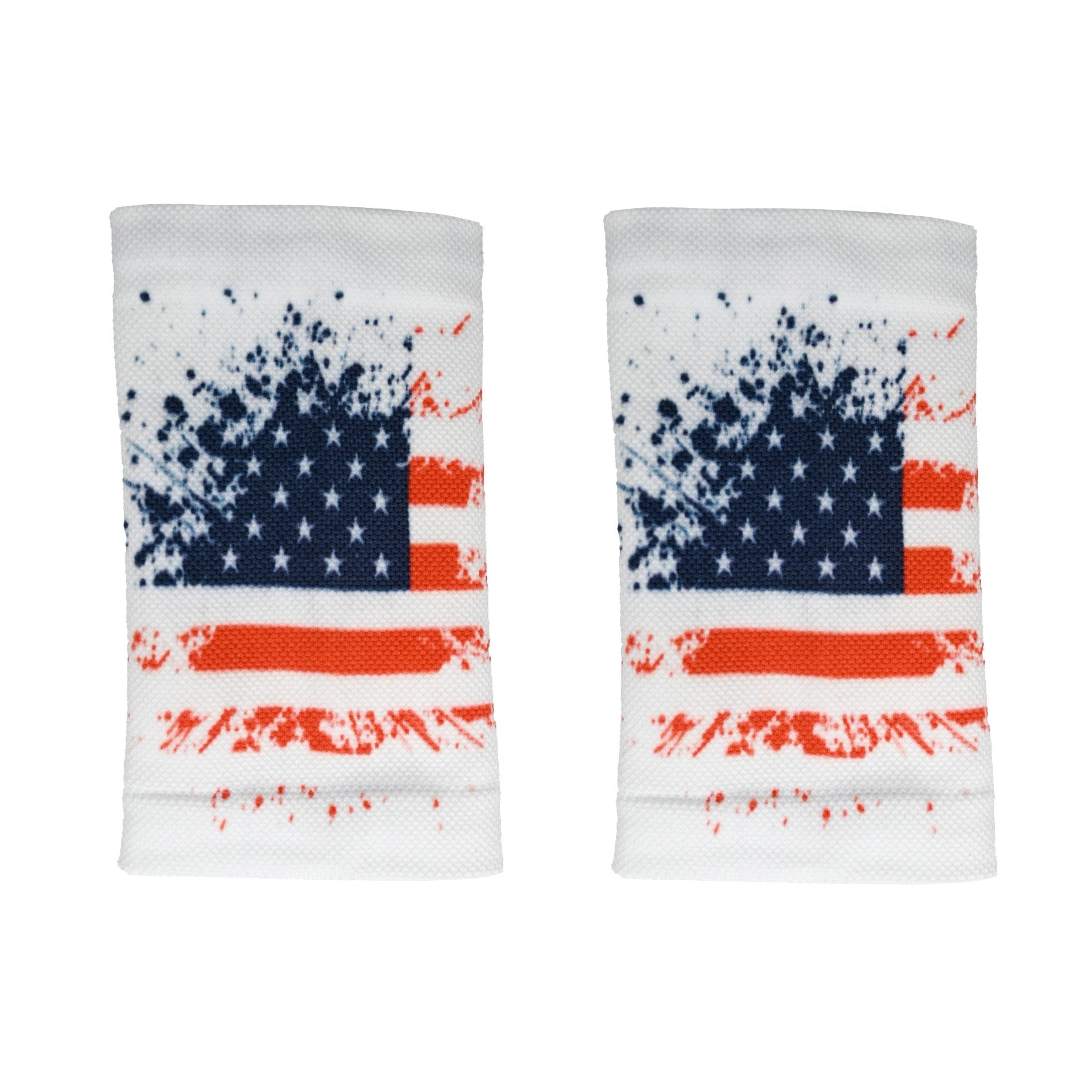 USA Splattered Wrist Support Sleeves - Maximum Velocity Sports