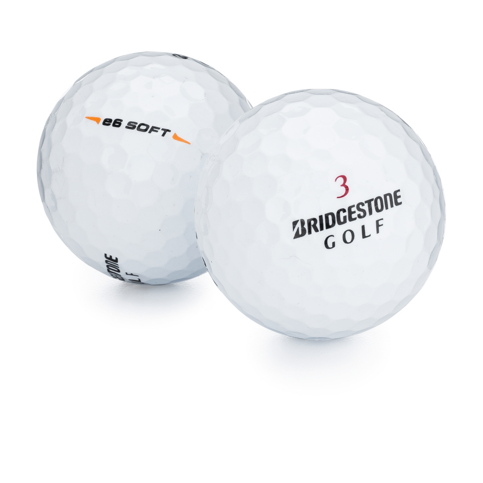 Used Bridgestone e6/e12 Soft Mix - 1 Dozen - Maximum Velocity Sports