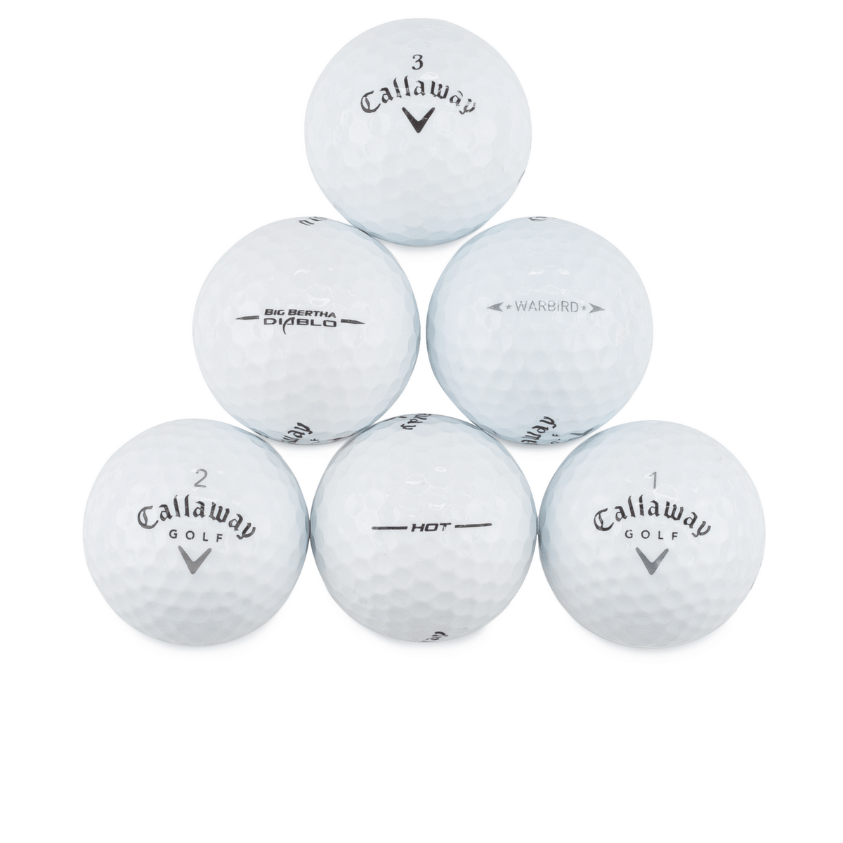 Used Callaway Mix Golf Balls - 1 Dozen - Maximum Velocity Sports