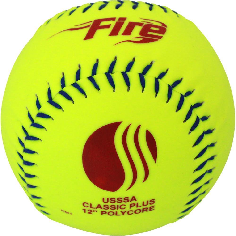 USSSA Classic Plus Slowpitch Softballs - 1 Dozen - Maximum Velocity Sports