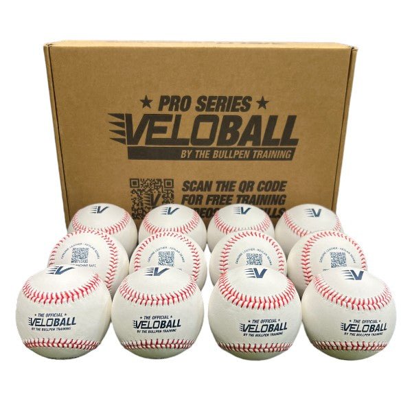 VELOBall - For Pitching Machines - PRO Series - Set of 12 Balls - Maximum Velocity Sports