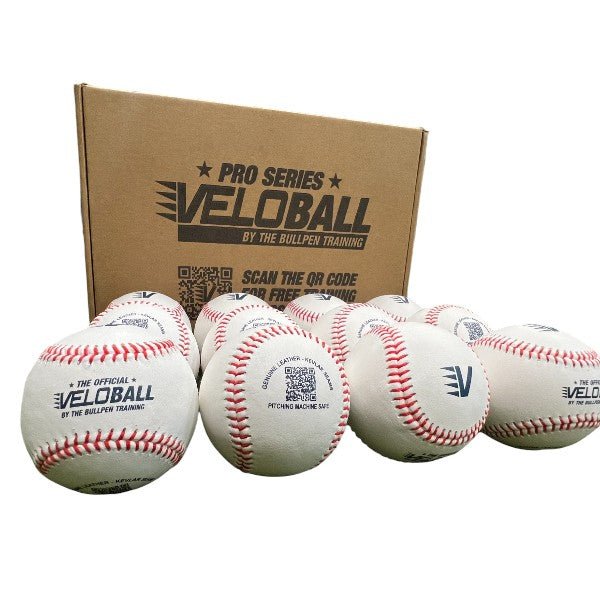 VELOBall - For Pitching Machines - PRO Series - Set of 12 Balls - Maximum Velocity Sports