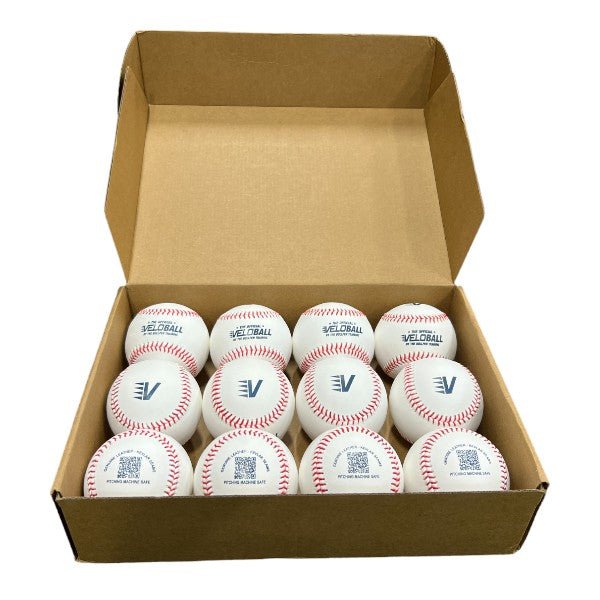 VELOBall - For Pitching Machines - PRO Series - Set of 12 Balls - Maximum Velocity Sports