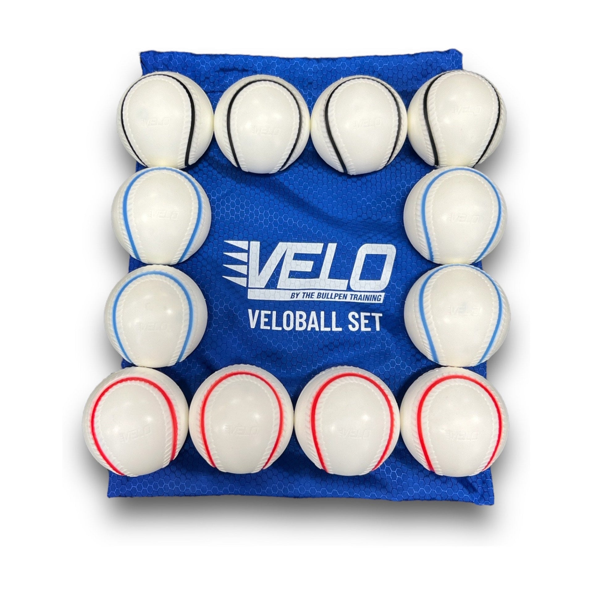 VELOBall - For Pitching Machines - Set of 12 Balls - Maximum Velocity Sports