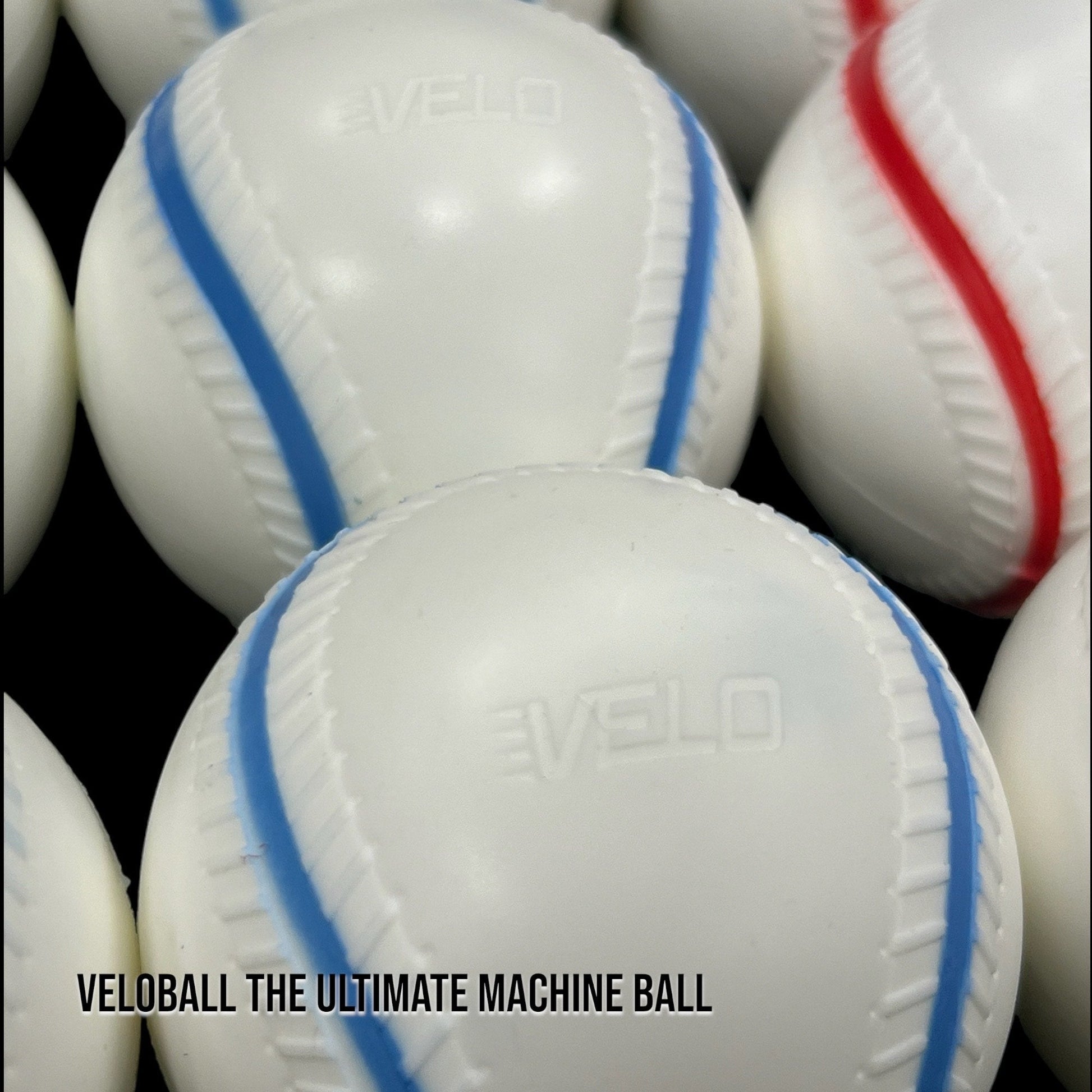 VELOBall - For Pitching Machines - Set of 12 Balls - Maximum Velocity Sports