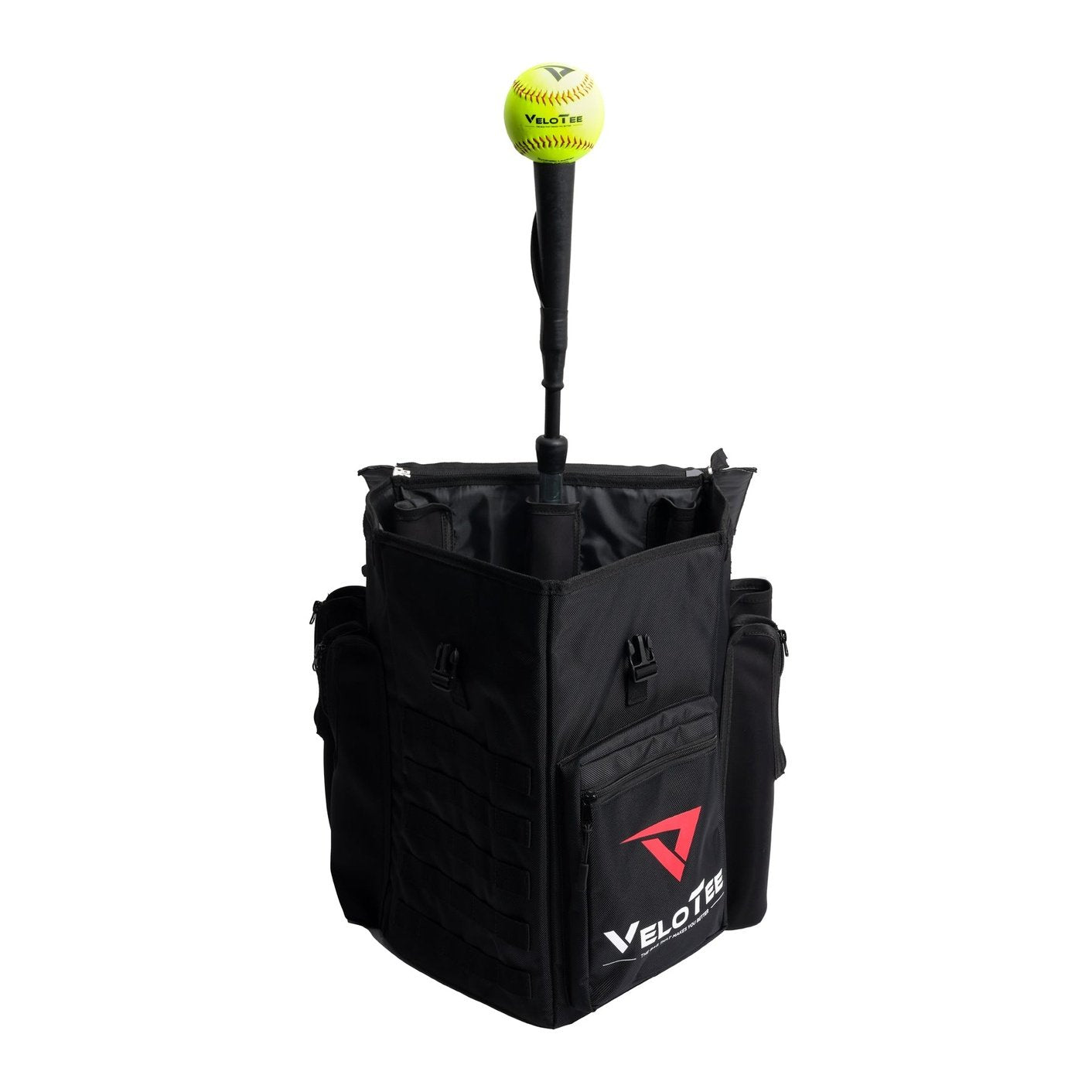 VeloTee 2.0 Pro Baseball & Softball Bag Bundle with TANNER TEE - Maximum Velocity Sports