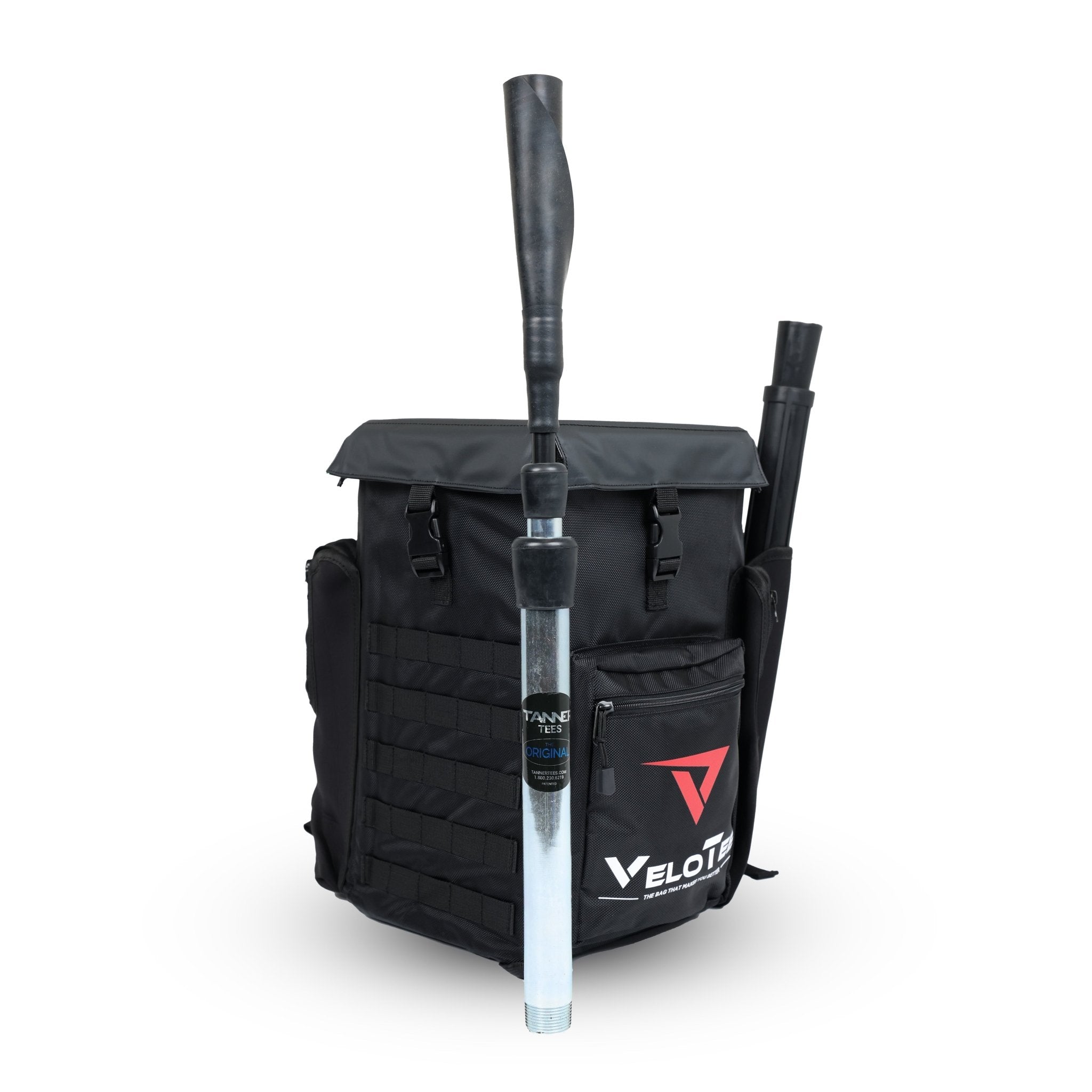 VeloTee 2.0 Pro Baseball & Softball Bag Bundle with TANNER TEE - Maximum Velocity Sports