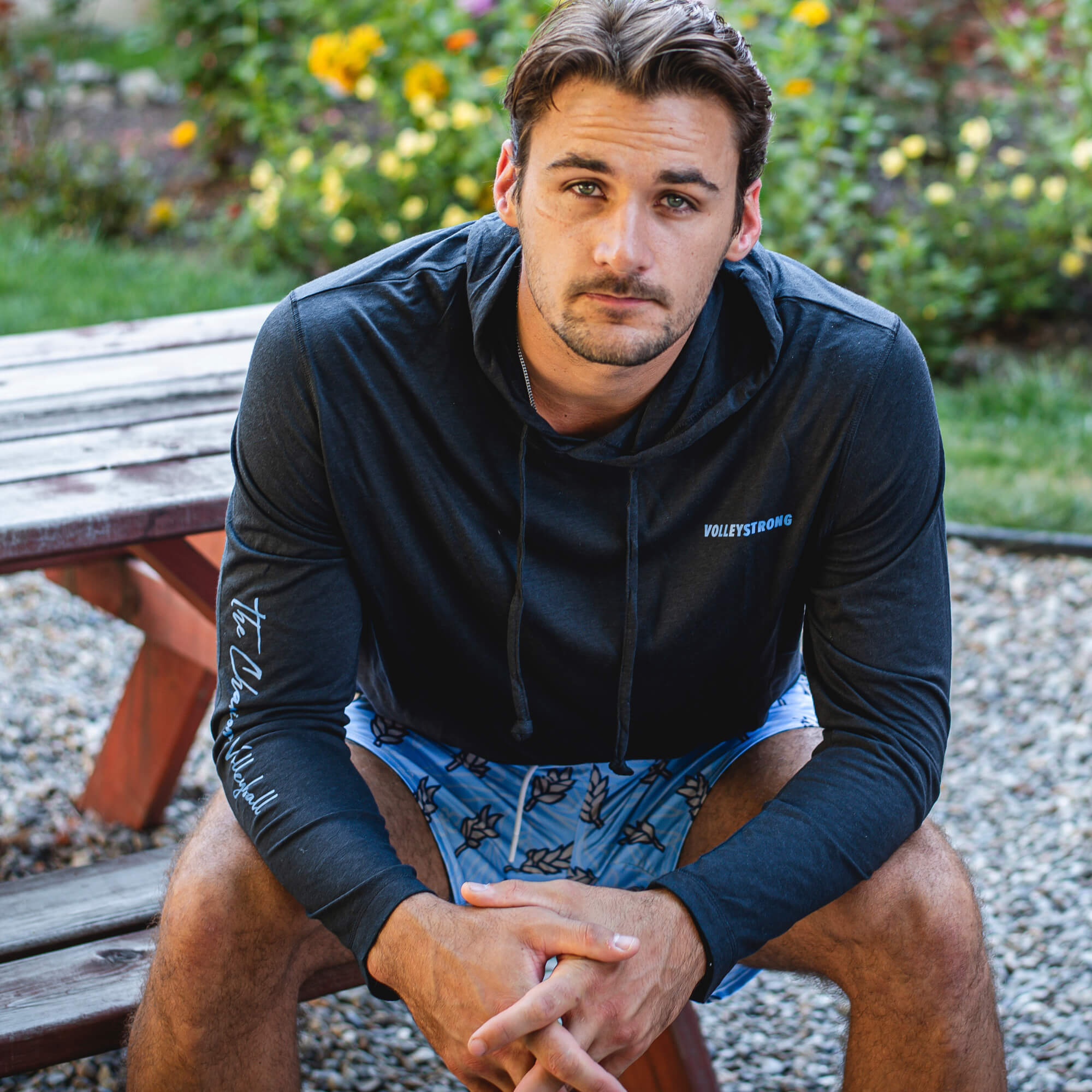 Volleystrong Classic Hooded Long Sleeve Tee - Maximum Velocity Sports