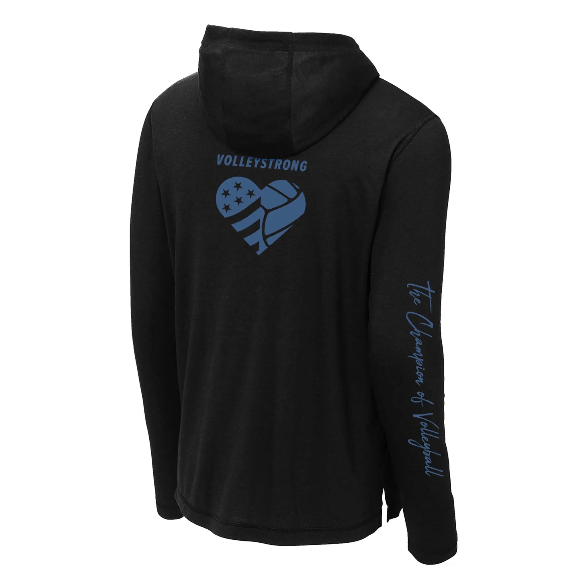 Volleystrong Classic Hooded Long Sleeve Tee - Maximum Velocity Sports
