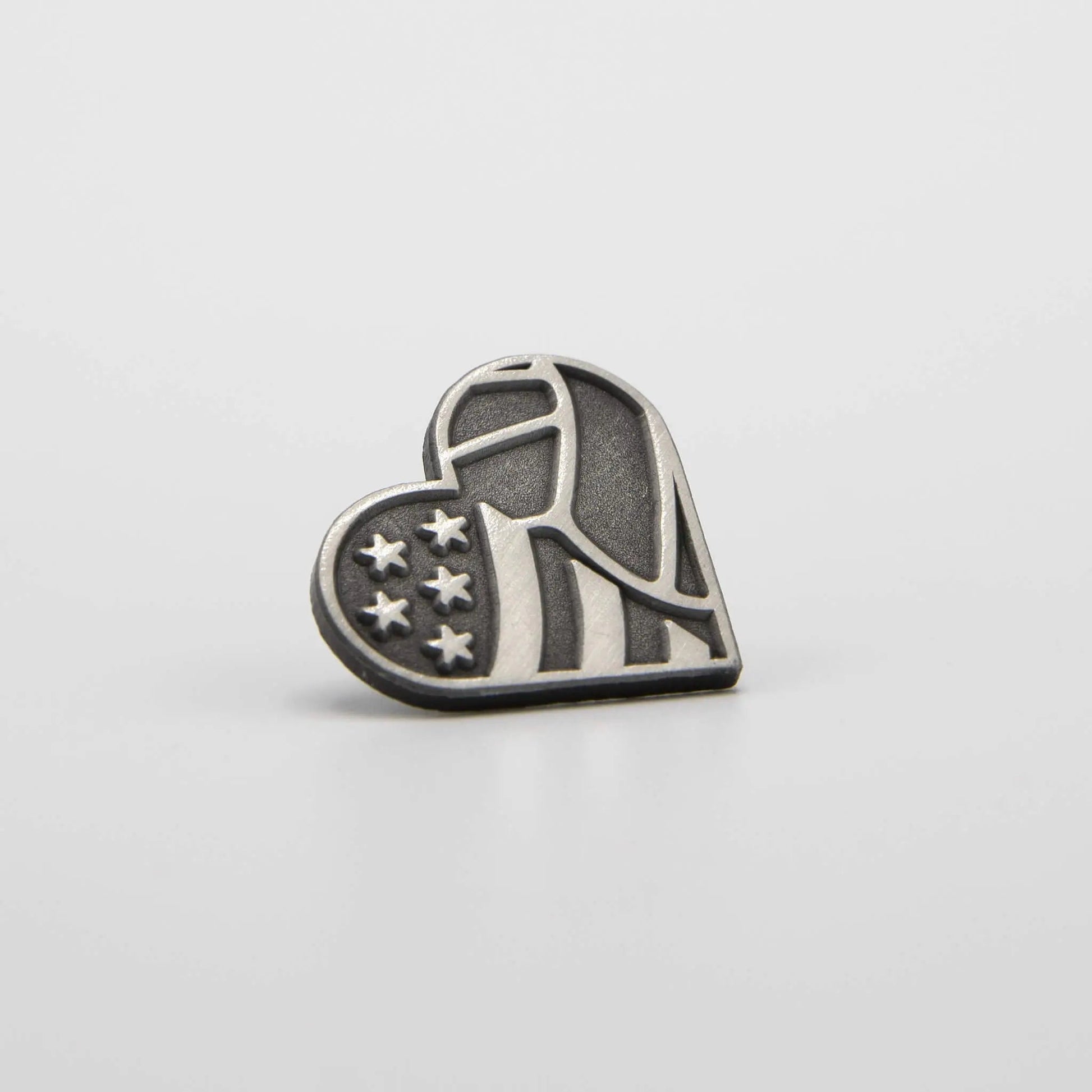 Volleystrong Classic Lapel Pin Antique Silver - Maximum Velocity Sports
