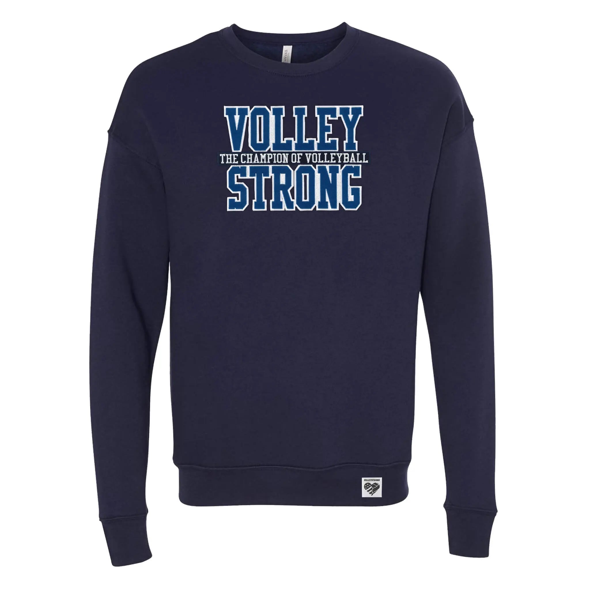 Volleystrong Collegiate Drop Shoulder Crew - Maximum Velocity Sports
