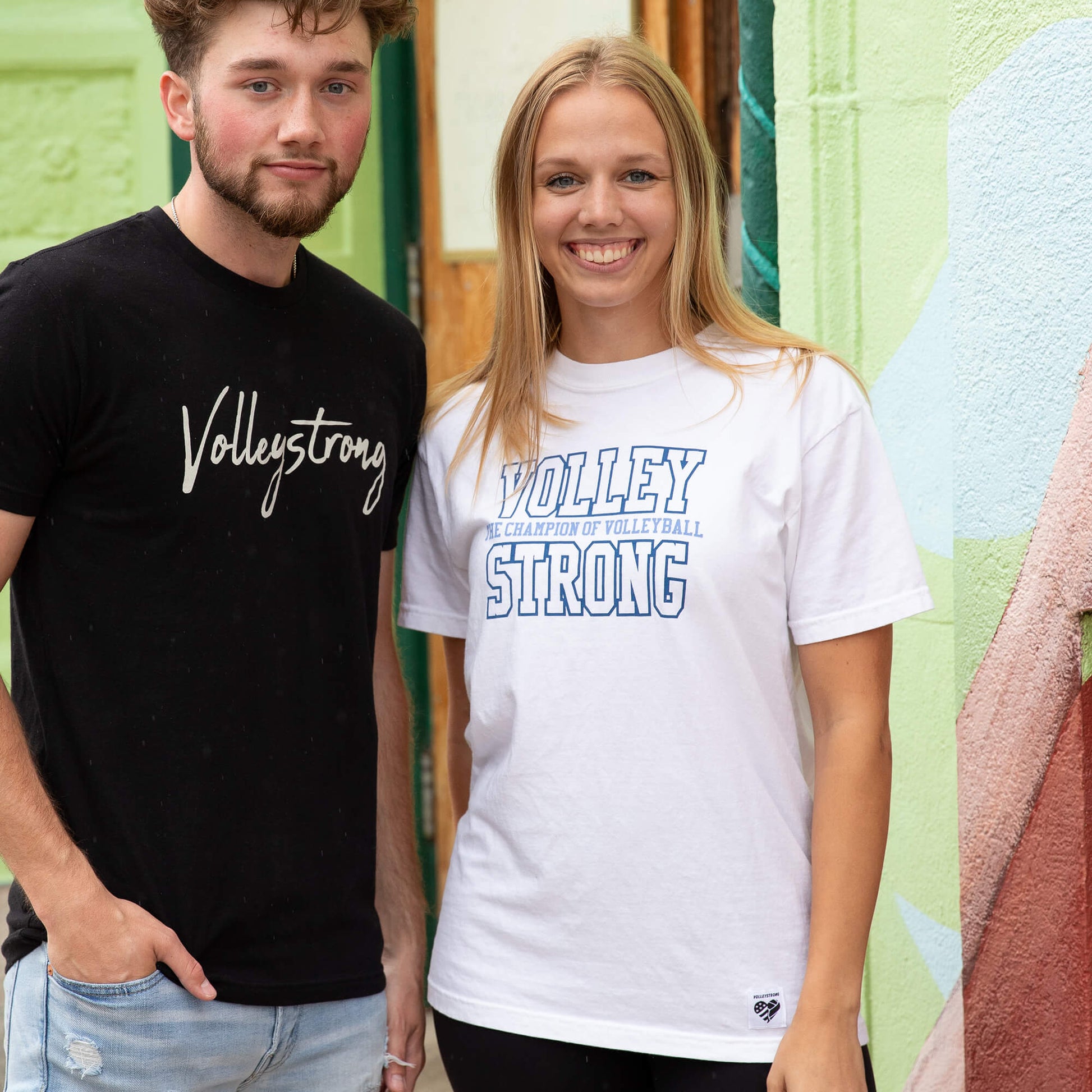 Volleystrong Collegiate Tee - Maximum Velocity Sports