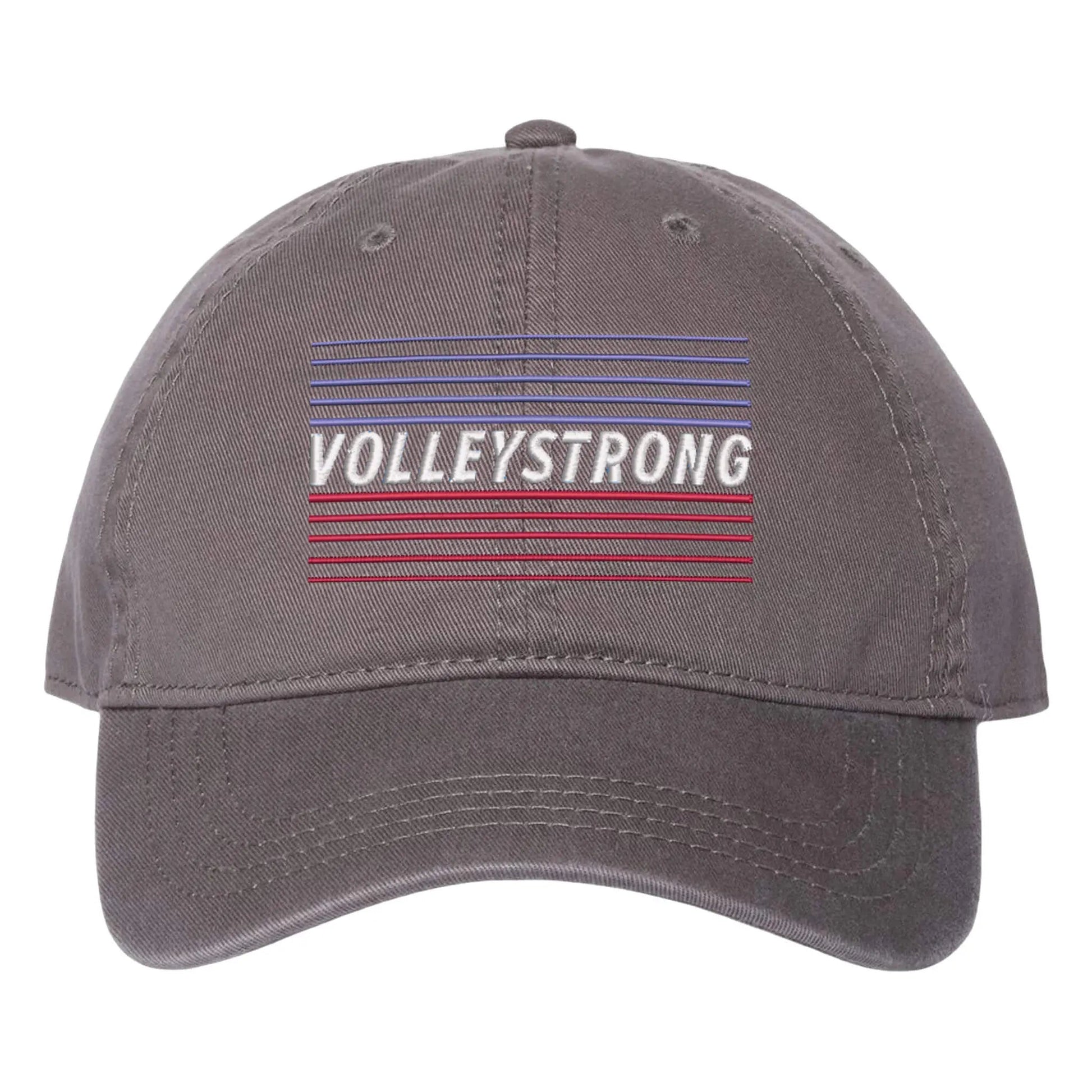Volleystrong Horizon Dad Hat Charcoal - Maximum Velocity Sports