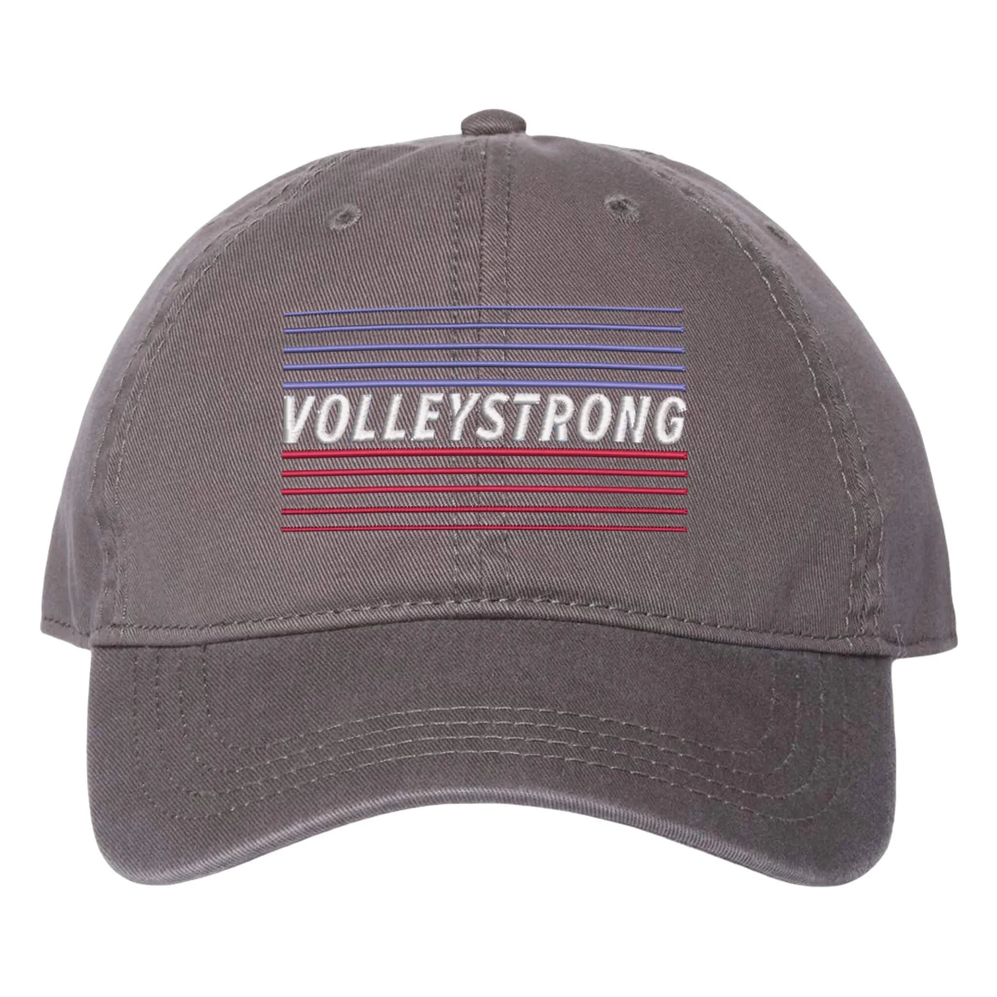 Volleystrong Horizon Dad Hat Charcoal - Maximum Velocity Sports