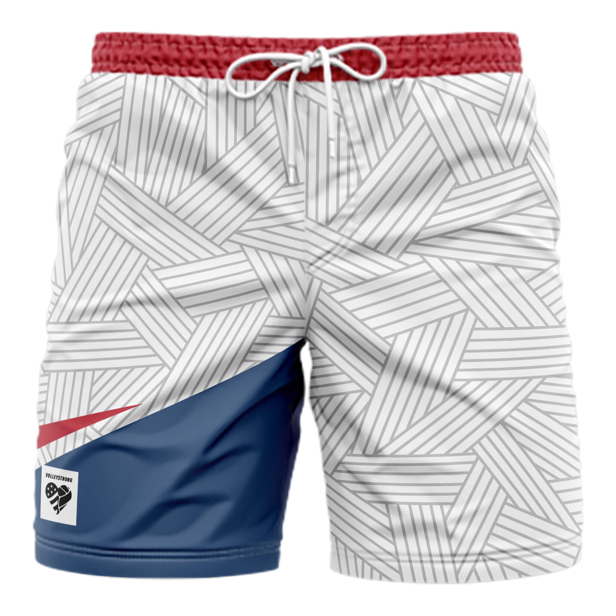 Volleystrong RWB Men's Shorts - Maximum Velocity Sports