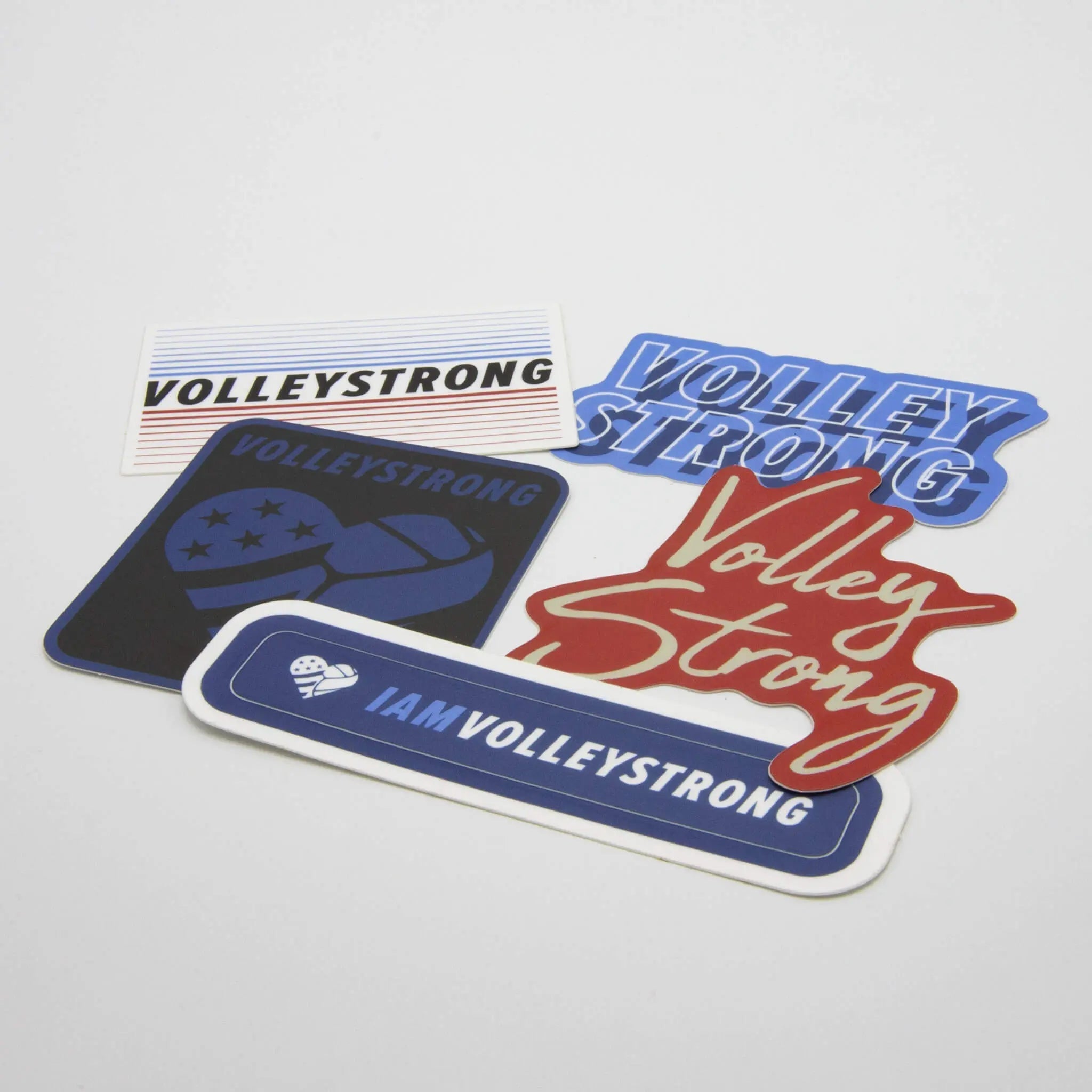 Volleystrong Sticker Pack Various - Maximum Velocity Sports