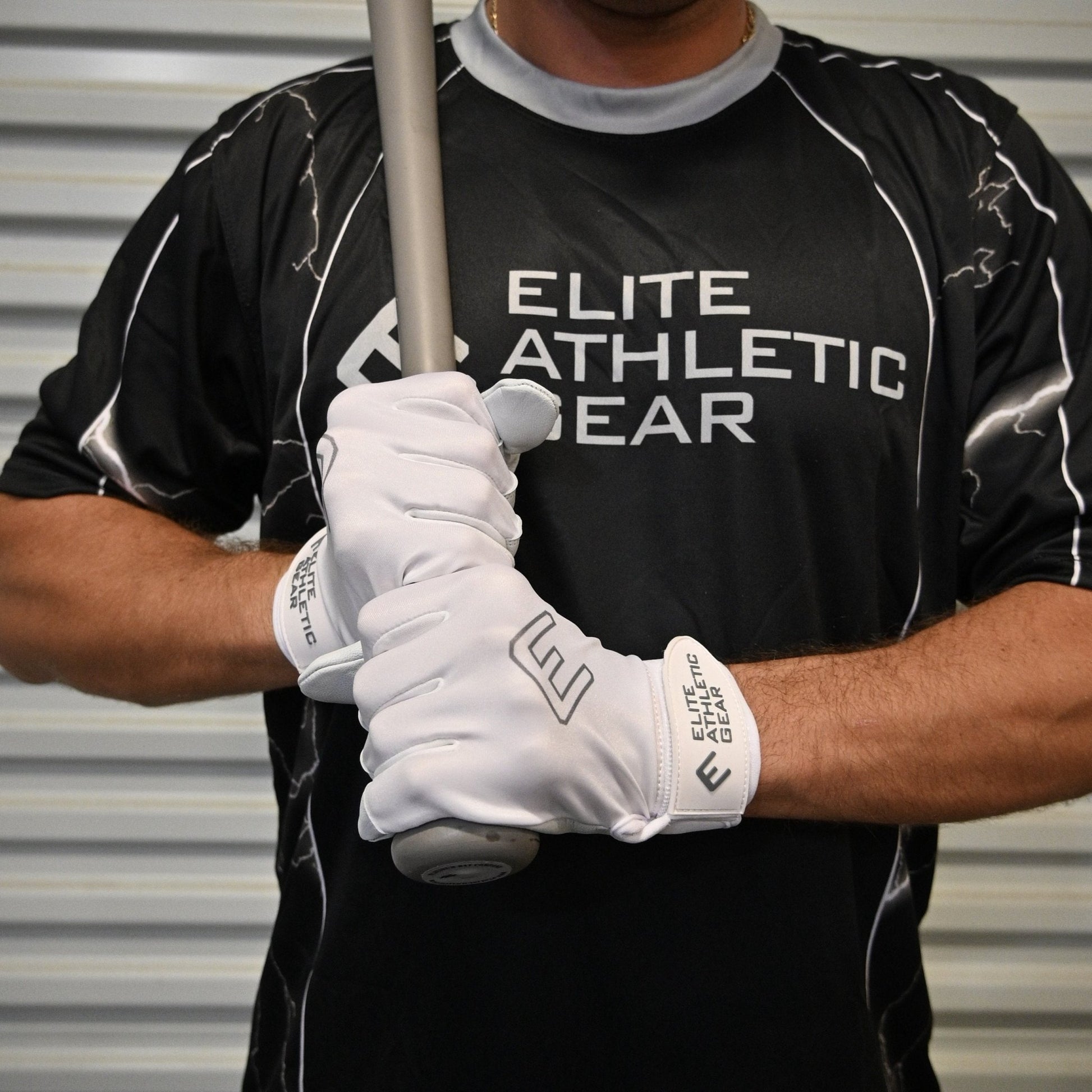 White Batting Gloves - Maximum Velocity Sports