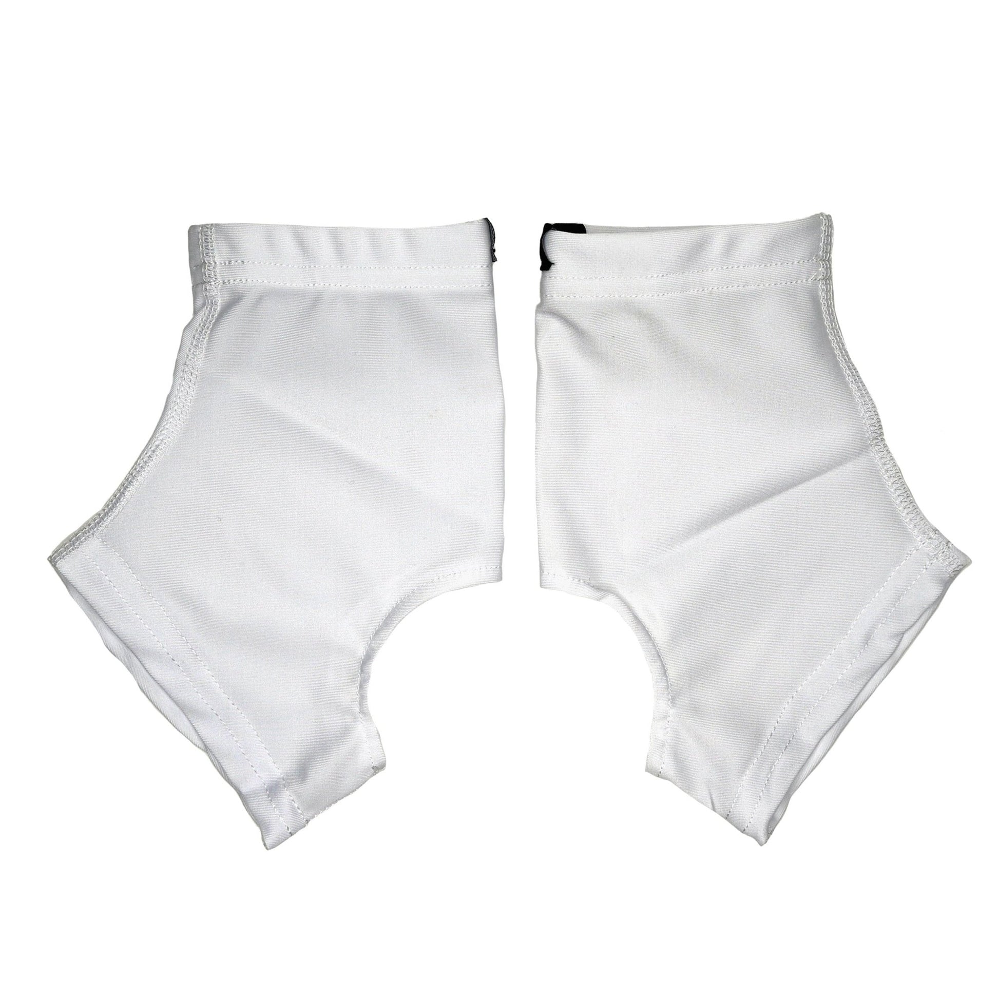 White Cleat Covers (Spats) - Maximum Velocity Sports