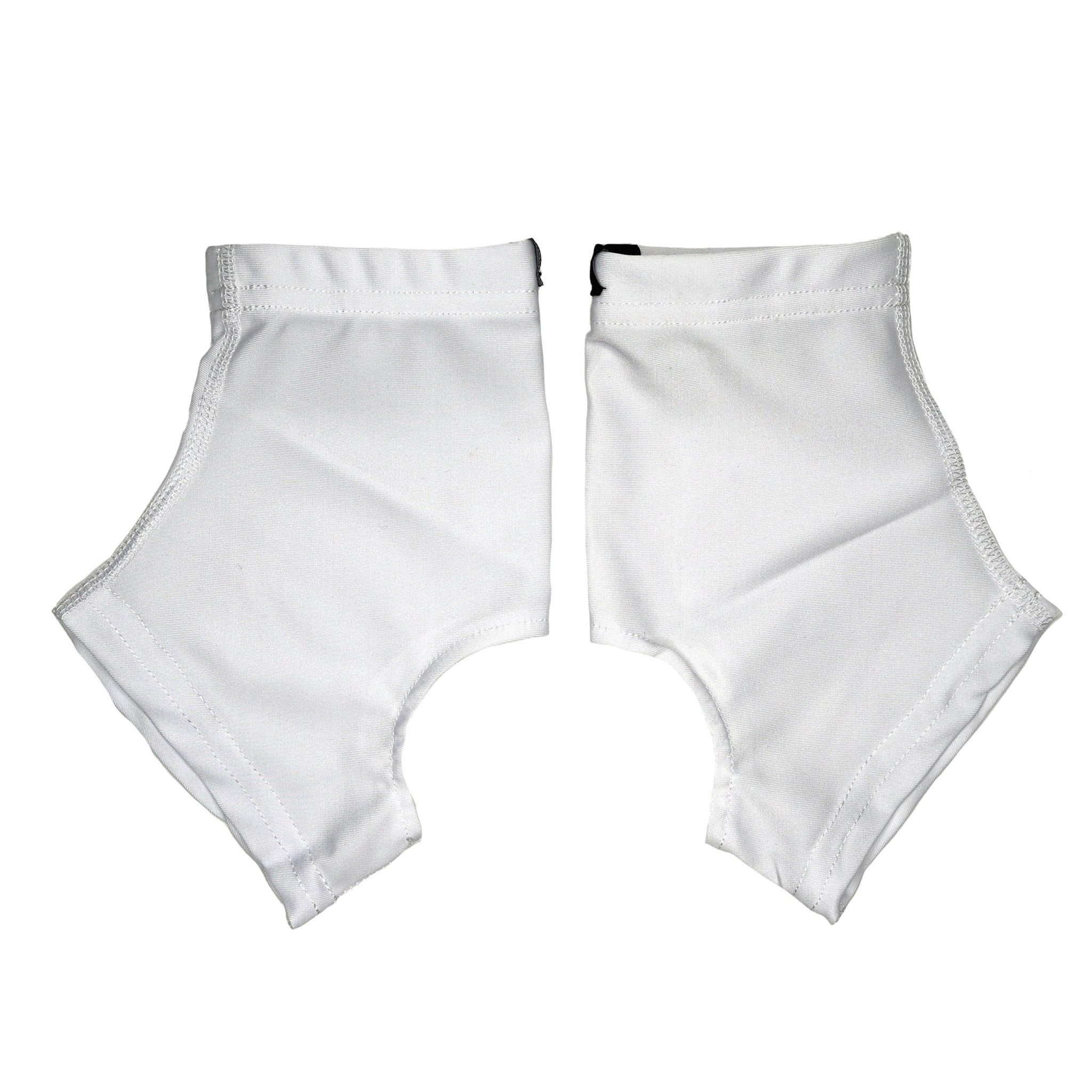 White Cleat Covers (Spats) - Maximum Velocity Sports