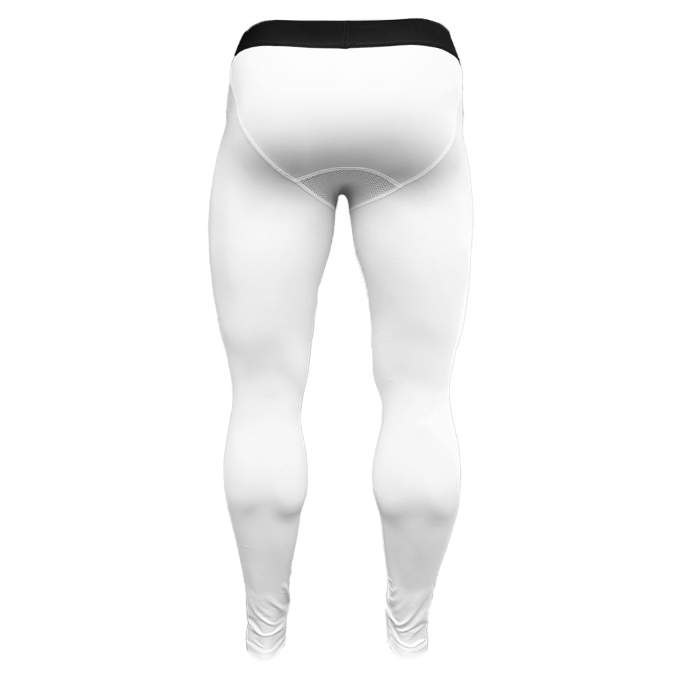 White Compression Tights - Maximum Velocity Sports