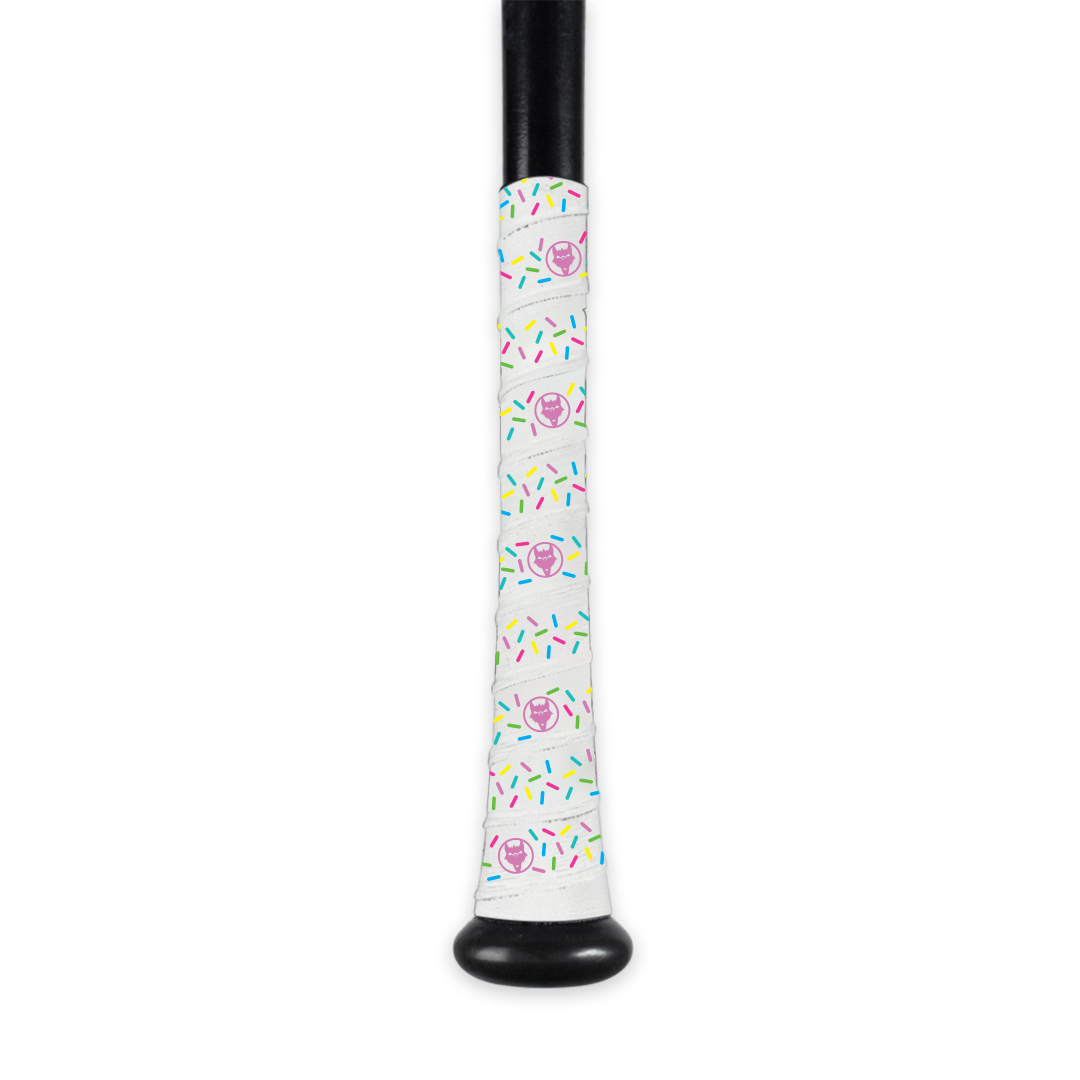 White Donut Bat Grip Tape - Maximum Velocity Sports