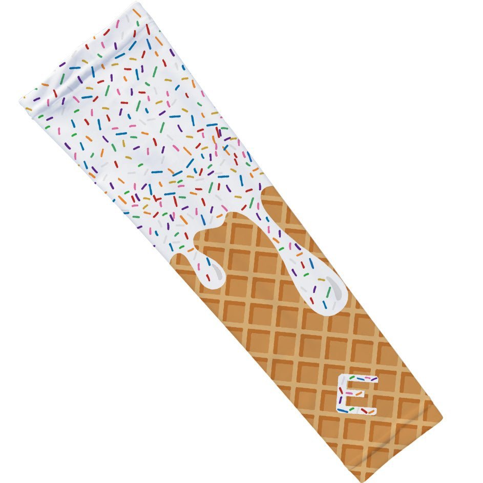 White Ice Cream Arm Sleeve - Maximum Velocity Sports