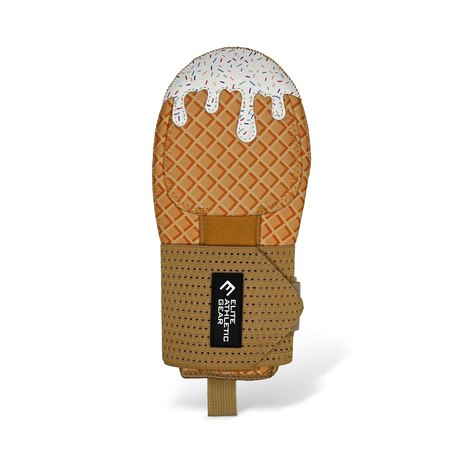 White Ice Cream Sliding Mitt - Maximum Velocity Sports