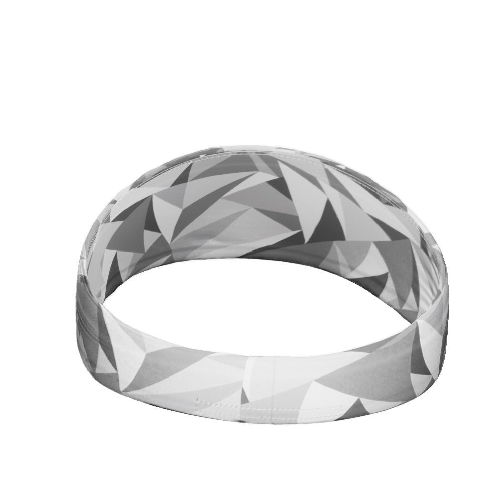 White Mosaic Headband - Maximum Velocity Sports