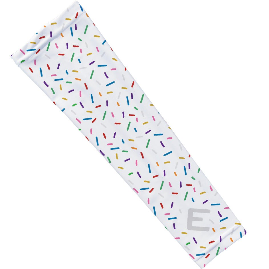 White Sprinkles Arm Sleeve - Maximum Velocity Sports