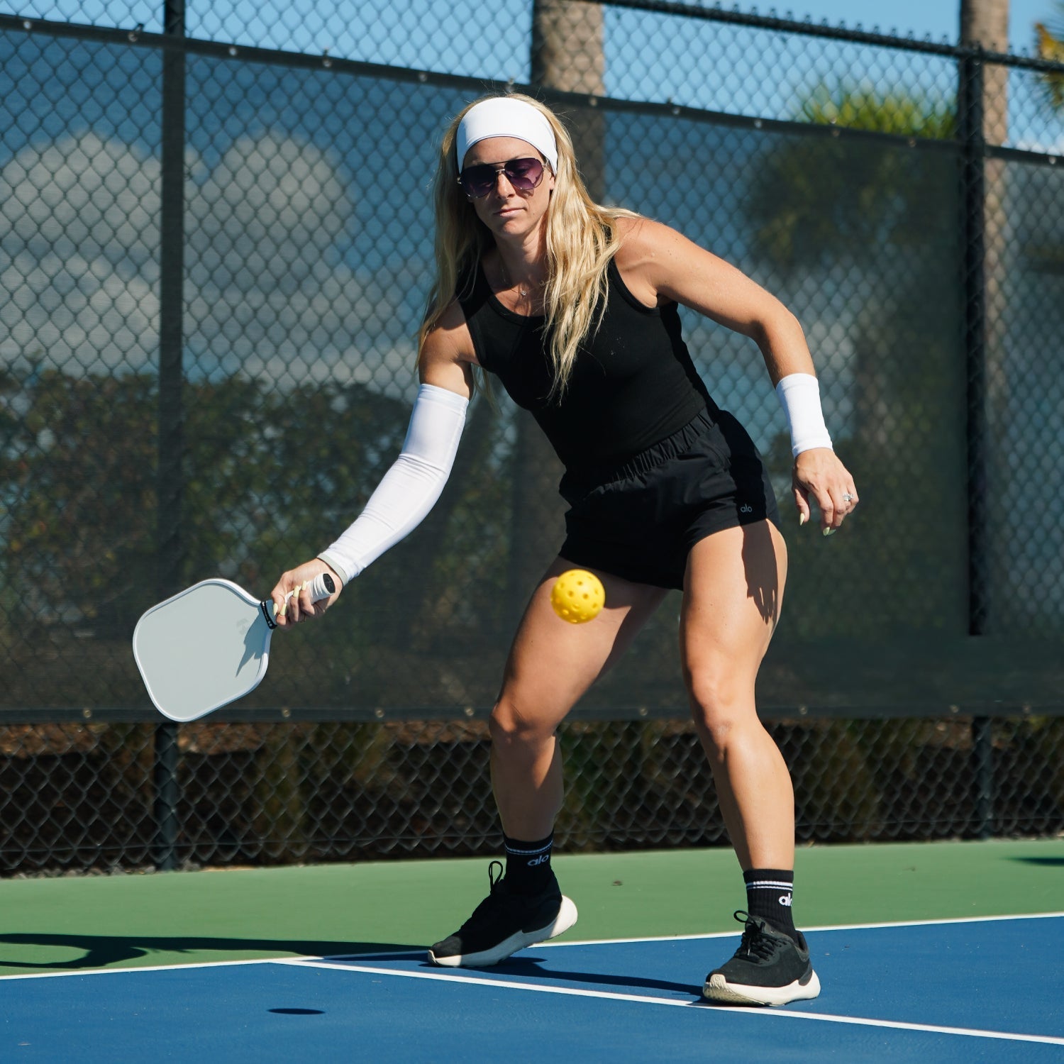 White Wrist Support Sleeves - Maximum Velocity Sports