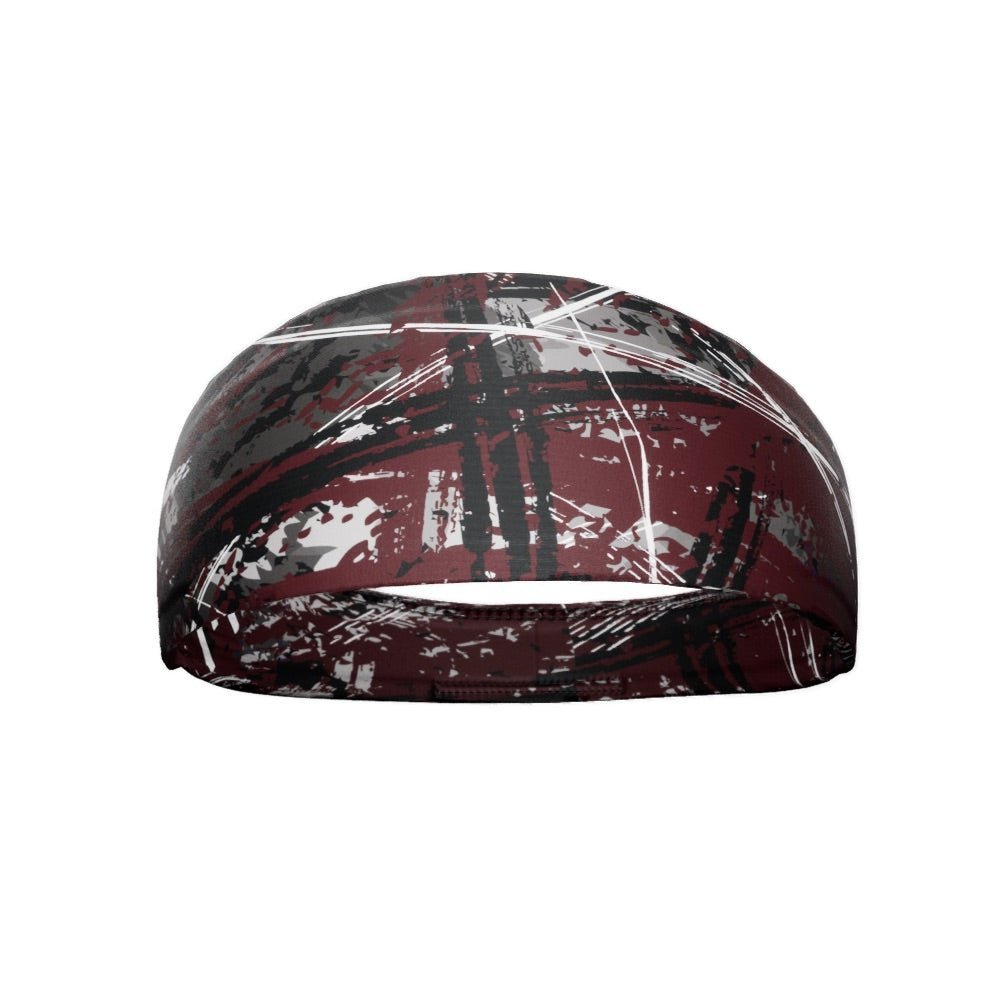 Wicked Maroon Headband - Maximum Velocity Sports