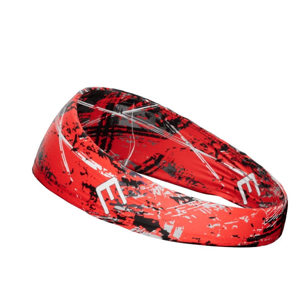 Wicked Red Headband - Maximum Velocity Sports