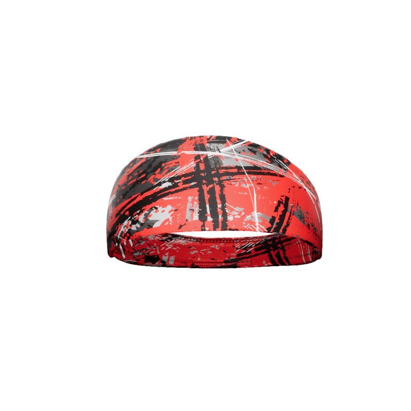 Wicked Red Headband - Maximum Velocity Sports