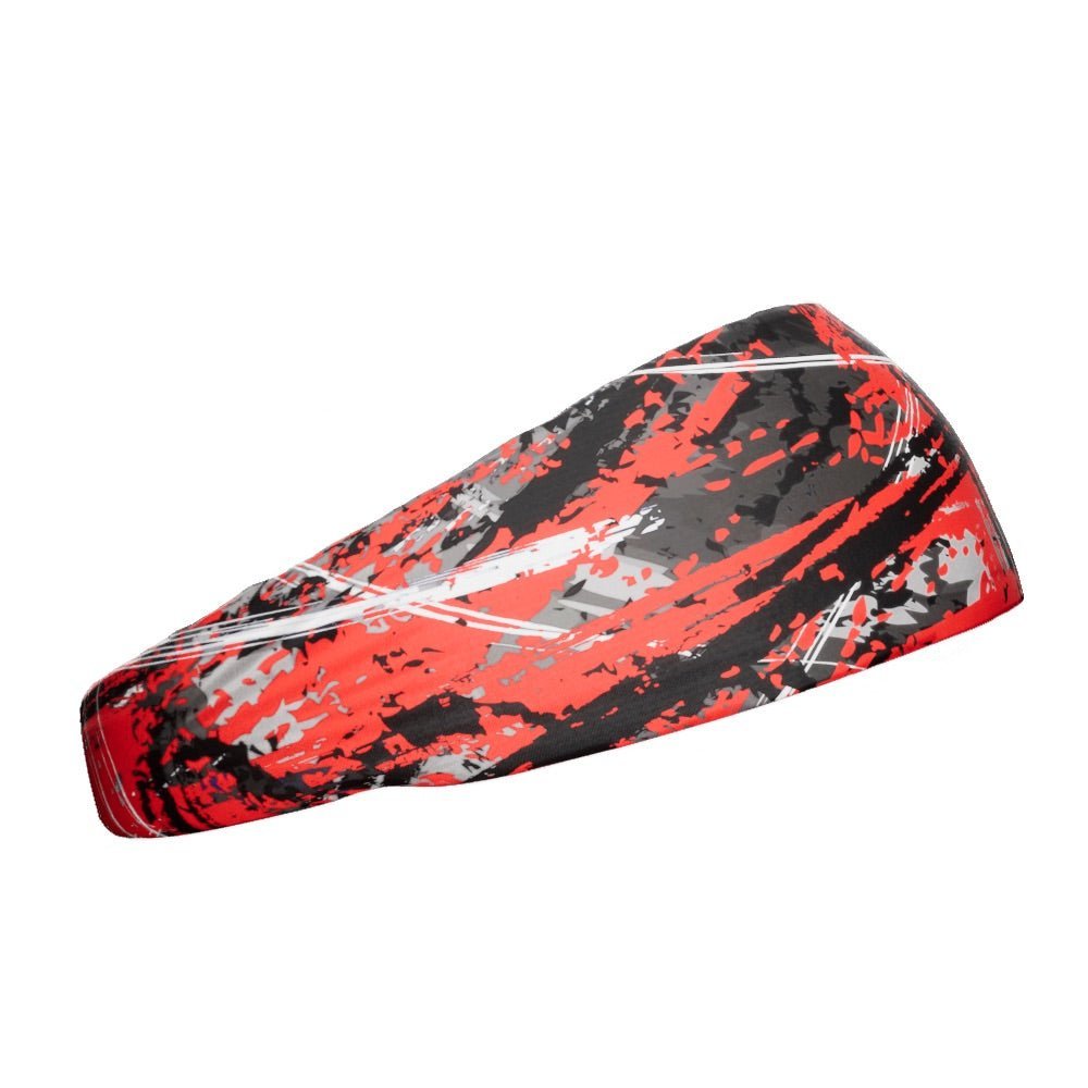 Wicked Red Headband - Maximum Velocity Sports