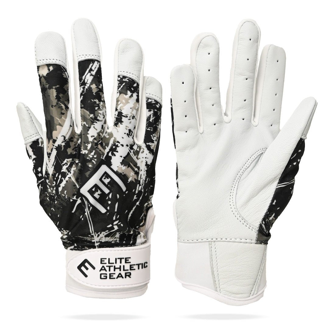 Wicked White Batting Gloves - Maximum Velocity Sports