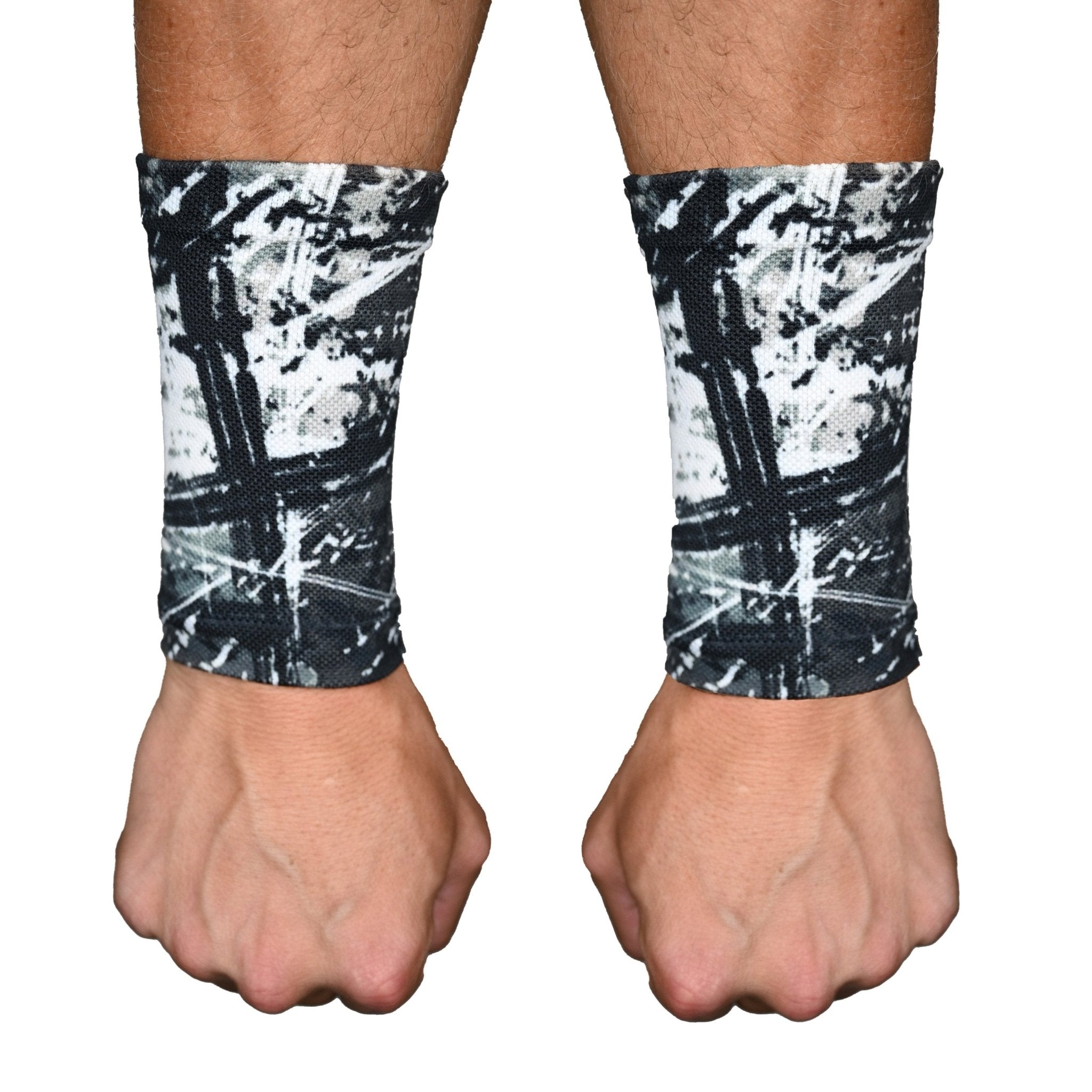 Wicked White Wrist Support Sleeves - Maximum Velocity Sports