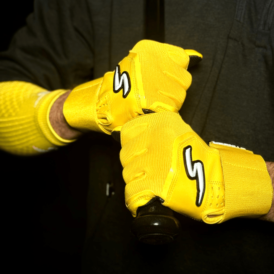 Winder Series Batting Gloves - Athletic Gold - Maximum Velocity Sports