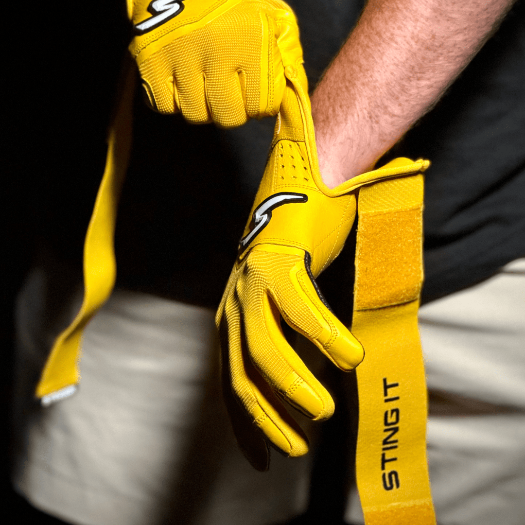 Winder Series Batting Gloves - Athletic Gold - Maximum Velocity Sports