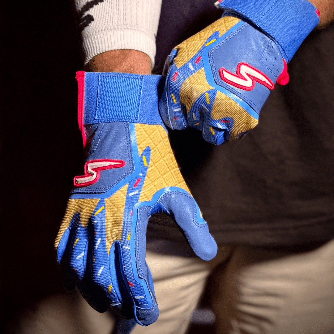 Winder Series Batting Gloves - Birthday Cake - Maximum Velocity Sports